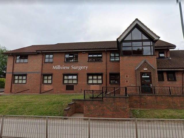 Millview Surgery on Goldsmith Street, Mansfield, is currently rated at 4/5 stars with two reviews.
