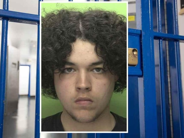Marshall Williams-Handley, aged 21, of Taylor Way, Nottingham, was found guilty of wounding with intent, possession of a knife in a public place, possession with intent to supply heroin and crack cocaine and possession with intent to supply cannabis. He was handed an extended jail sentence of ten-and-a-half years. (Picture: Nottinghamshire Police.)