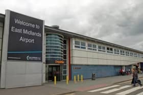 There are a few flights delayed at East Midlands Airport today