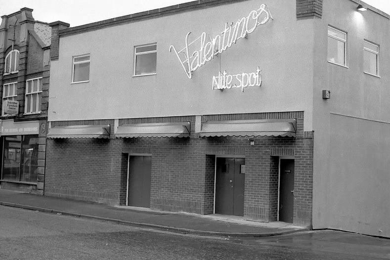 Valentinos on Clumber Street, Mansfield, was opened in the 80s and has had many names through the years - Lexis, Illusions, Levels and then Lexis again.