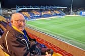 Birthday boy John Jordan at the Bolton game.