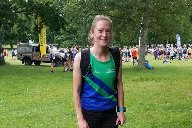 Hannah Robinson - clear winner at Holme Pierrepont.