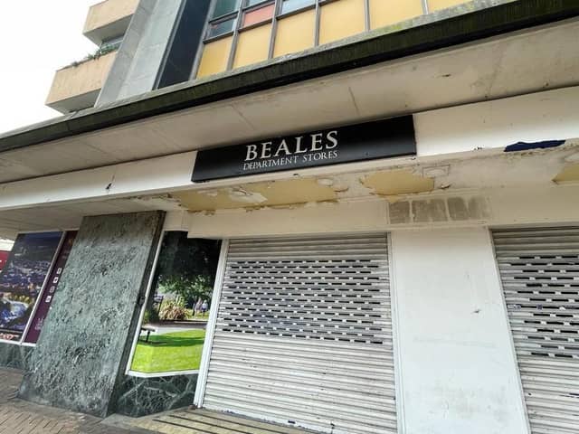 The Beales store in Mansfield has been empty since 2019. Photo: Other