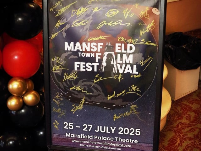 MTFF25 poster signed by filmmakers and guests