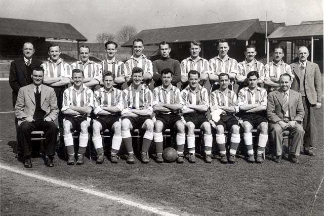 The Owls team of 1951/52, which won the Division Two championship.