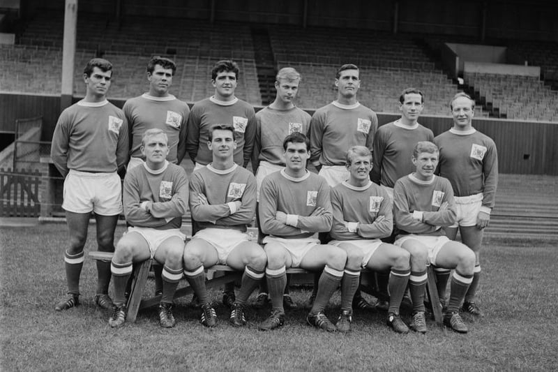 The Nottingham Forest  team on 7th August 1965. Forest ended a hard season 18th in Division One.