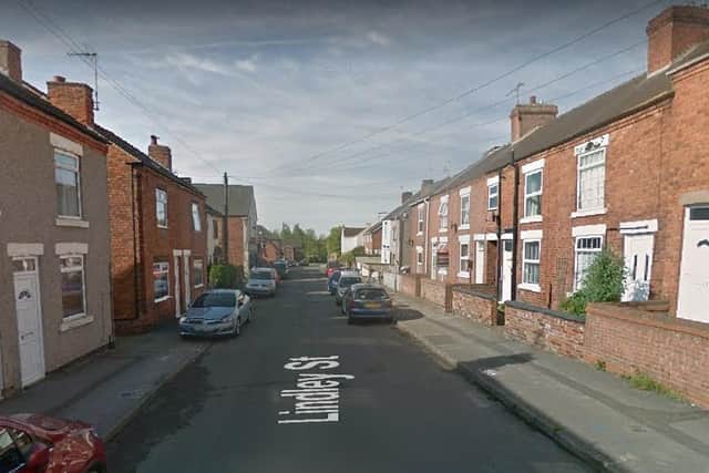 The incident took place in Lindley Street, Selston.