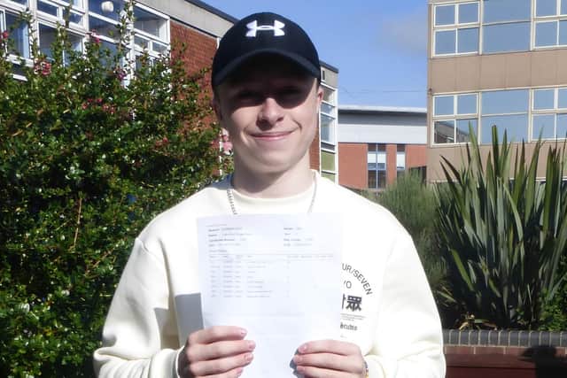 Luke Hudd bagged five 9s amongst his grades