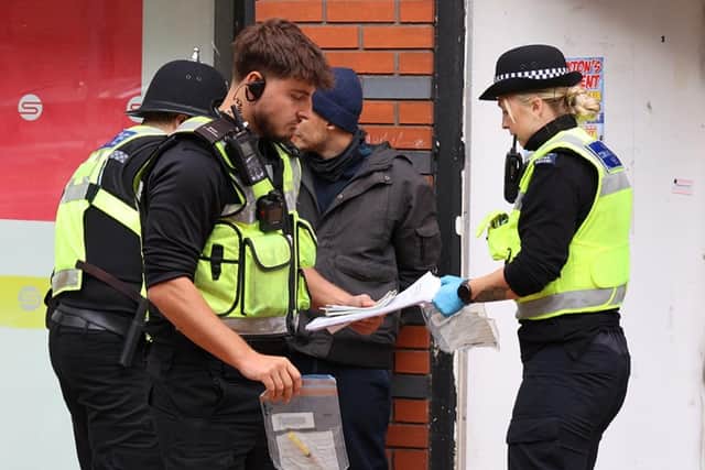 Police have been cracking down on ASB in Sutton town centre. Photo: Nottinghamshire Police