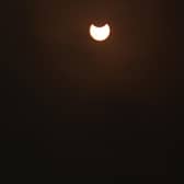 Michael Knowles captures the partial solar eclipse in Mansfield.