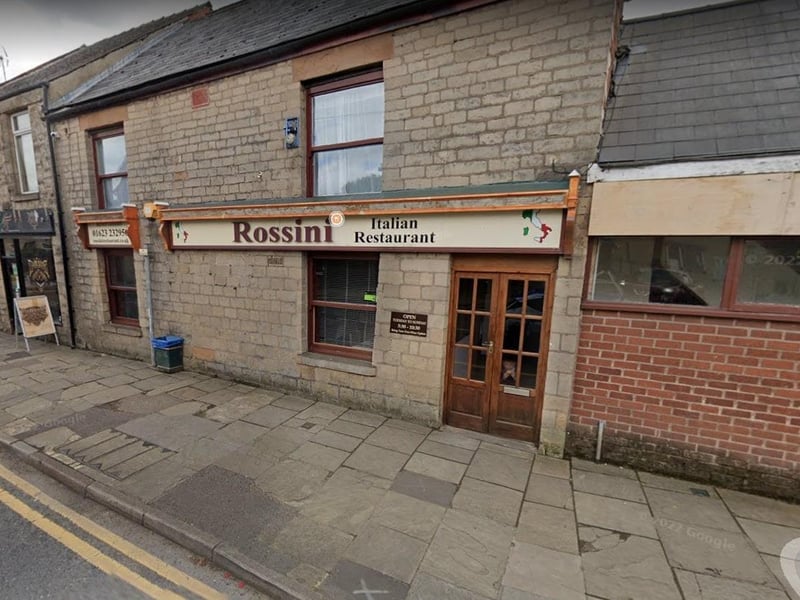 Rossini, 1 Portland St, Mansfield Woodhouse, has a 4.5/5 rating based on 257 reviews.