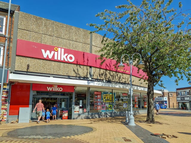 Retail giant Wilko collapsed with the closure of stores around the country and the loss of thousands of jobs. Pictured is the Sutton store before it closed.