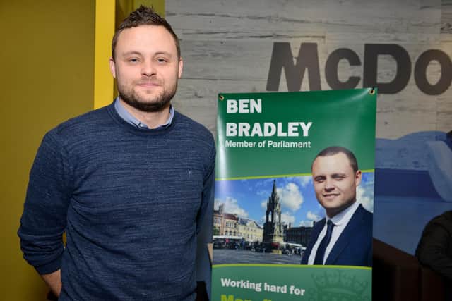 Mansfield MP Ben Bradley.