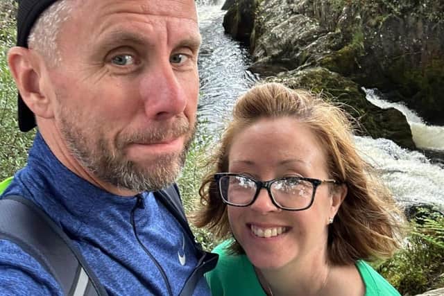 Sarah and Gary Kupinskyj from Mansfield.