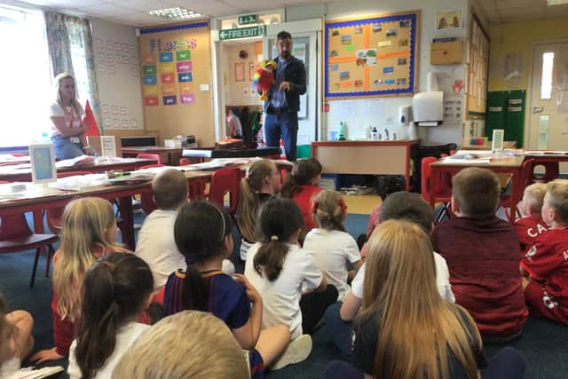 Great Connections session at Crescent Primary