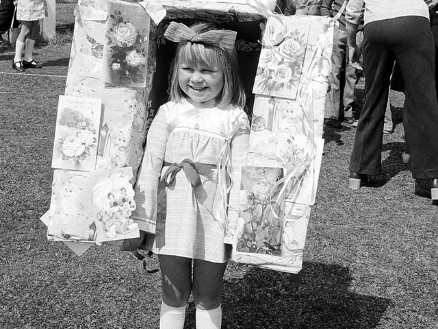 Handmade costumes were so creative in the 70 and 80s.