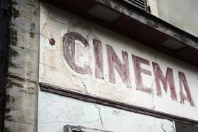 old cinema sign