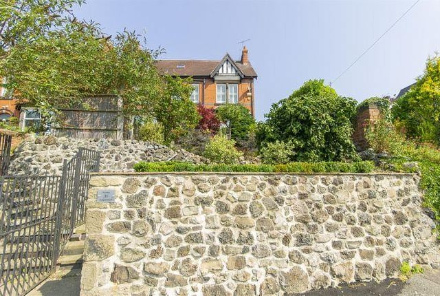 This four bedroom Victorian villa has a modern kitchen diner with large windows which look onto the tiered garden with a home office. Marketed by Wilkins Vardy, 01246 580064.