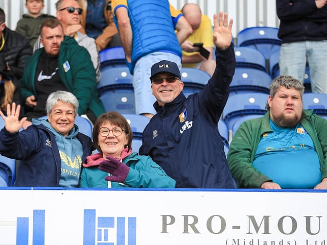 Mansfield Town came from behind to earn a hard-fought point against Stevenage.