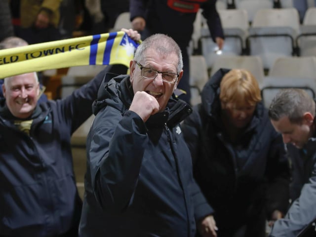 Mansfield Town progressed in the FA Cup thanks to Stephen McLaughlin's second half goal.