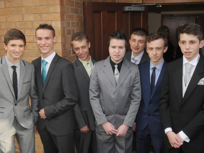 Quarrydale School's Year 11 Prom in 2012.
