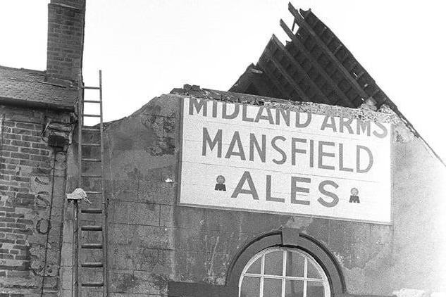 The strong winds tore the roof off this building back in 1976.