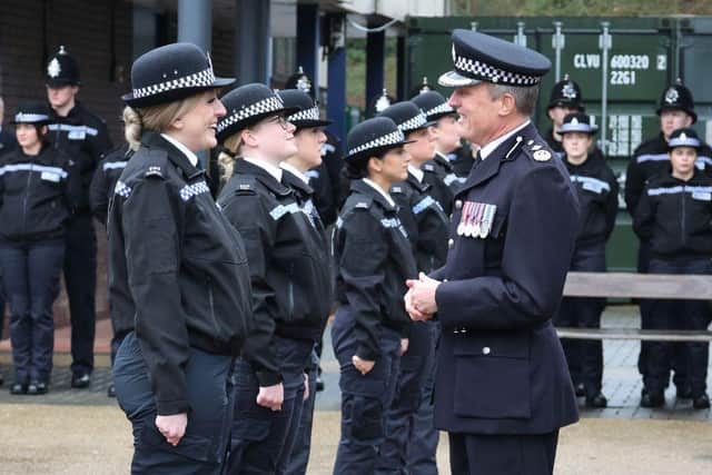 A pass-out parade was held at Nottinghamshire Police’s force headquarters