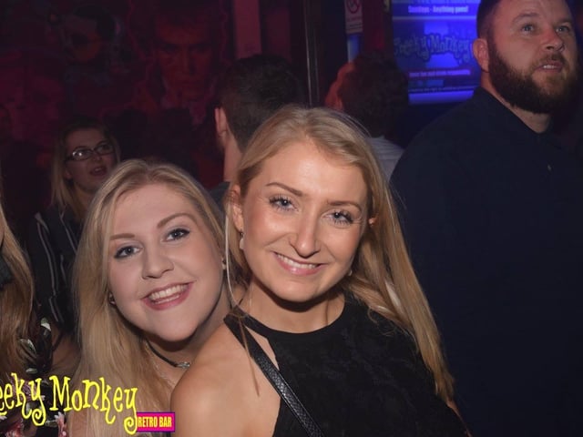 Smiling for the camera