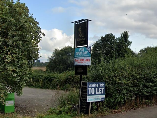 The pub secured a five rating on March 30.