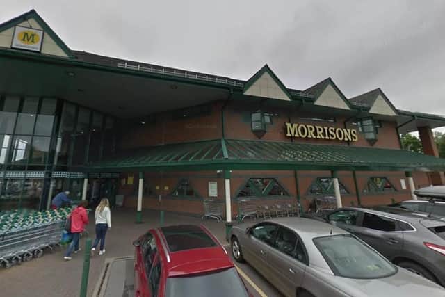 Morrisons supermarket in Mansfield, which is the subject of a planning application. (PHOTO BY: Google Maps)