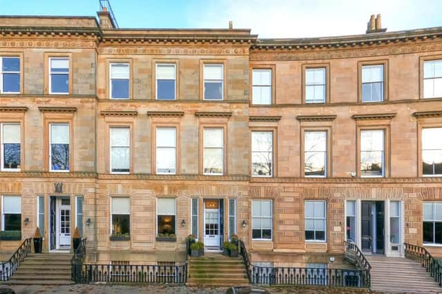 The apartment is available for offers over £850,000.