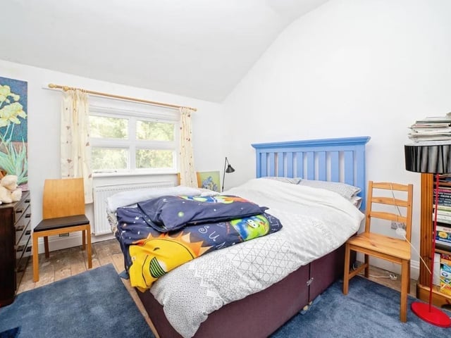 The property boasts ample bedroom space for family or for hosting guests.
