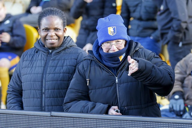 Mansfield Town fans enjoyed a big win over Salford City.