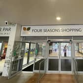 An entrance to Mansfield's Four Seasons Shopping Centre. (Photo by: Local Democracy Reporting Service)