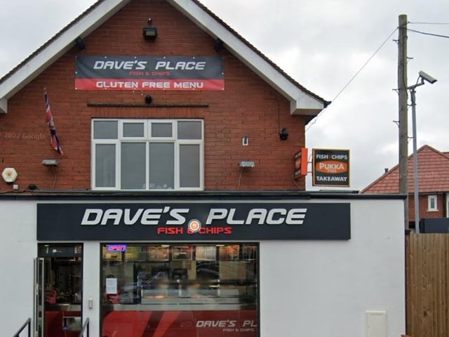 Dave's Place on Violet Hill, Mansfield. Last inspected on August 3, 2023.