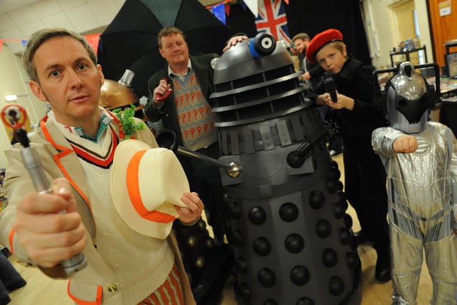 Dr Who characters were joined by Daleks at Primrose Village for this 2016 photo. Does it bring back happy memories?