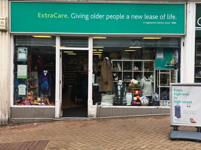 The ExtraCare Charitable Trust - Charity Shop is located on Regent Street with a google review rating of 4.8.