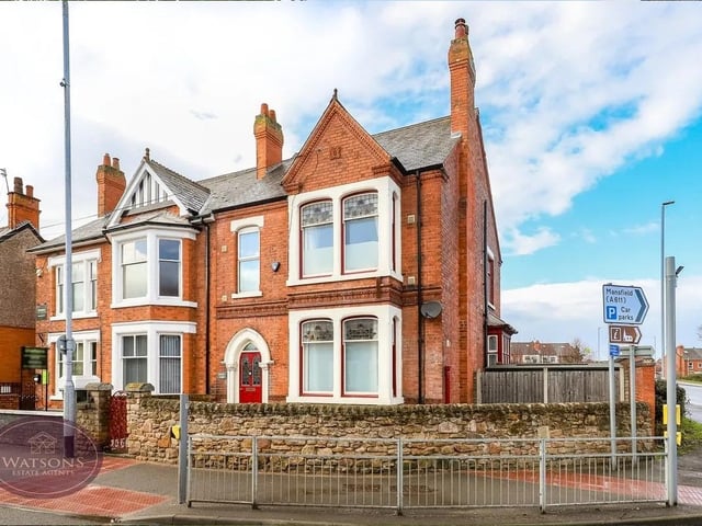 Introducing 'Rovert House', occupying a prime position in the central area of Hucknall. The prominent home built in 1905 has to be seen to be believed - and there is also the opportunity to build on the plot (STPP). The extensive accommodation has been lovingly maintained to preserve character features like stained glass windows and cast iron radiators. The high ceilings give a particularly spacious feel throughout. Contact Watsons Estate Agents on 01156 912802.