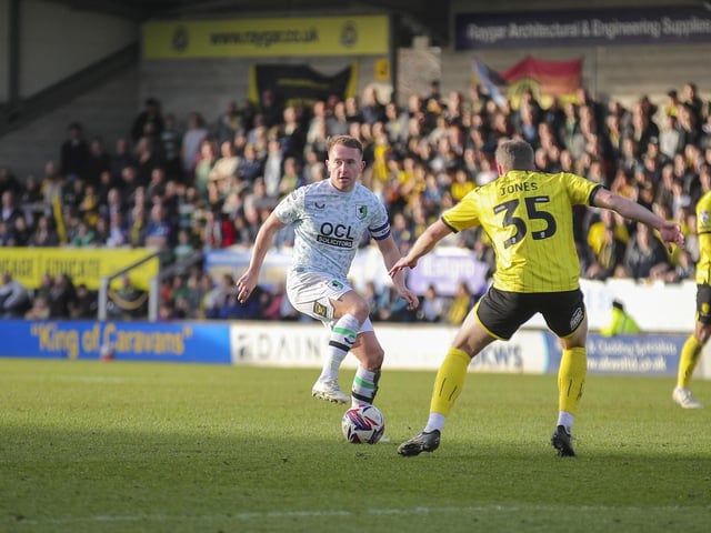 A typical midfield general display in centre of the park. Brilliant cross which led to the own goal. Pressed hard in second half to keep up the pressure on Burton and pulled the strings throughout.
