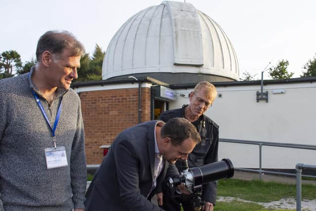 Mansfield and Sutton Astronomical Society are hoping more local businesses will help with funding.