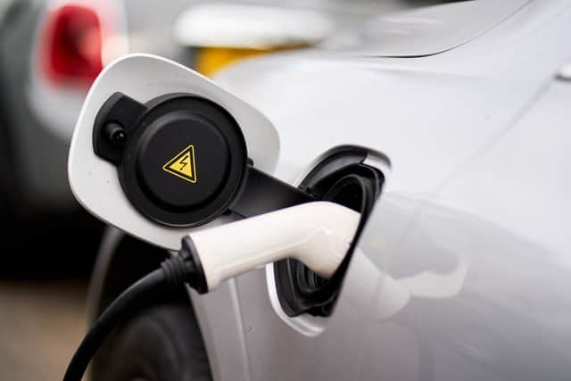 Across the UK, 629,000 battery-electric cars were licensed at the end of 2022. Picture: John Walton/PA Radar