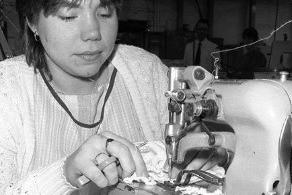 1985 and Kirkby's Richard Roberts knitwear factory.