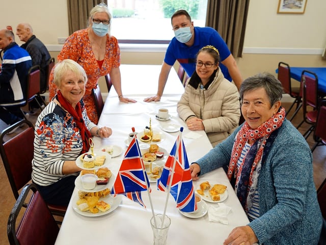 Cream teas were served up at the Oaklands complex to celebrate the occasion.