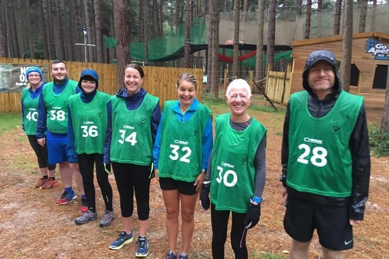 Manfield Harriers descend for the Sherwood Pines parkrun.