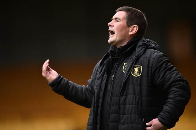 Nigel Clough has signed two keepers in as many days for the Stags.