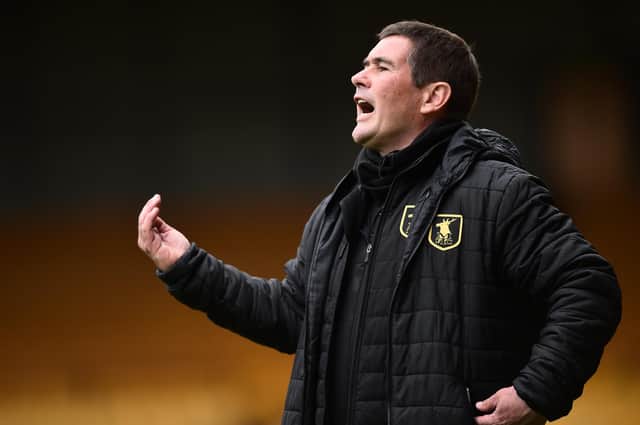 Nigel Clough has signed two keepers in as many days for the Stags.
