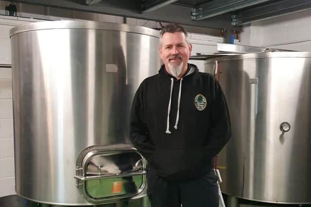 Anthony Hughes founder of Lincoln Green Brewing Company