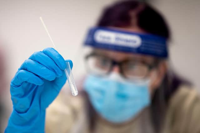 The test site at Ollerton will be using the rapid lateral flow tests. (Photo by Matthew Horwood/Getty Images)