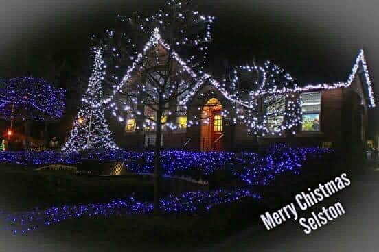 A festive picture postcard from Selston (PHOTO BY: Darren Kirk).