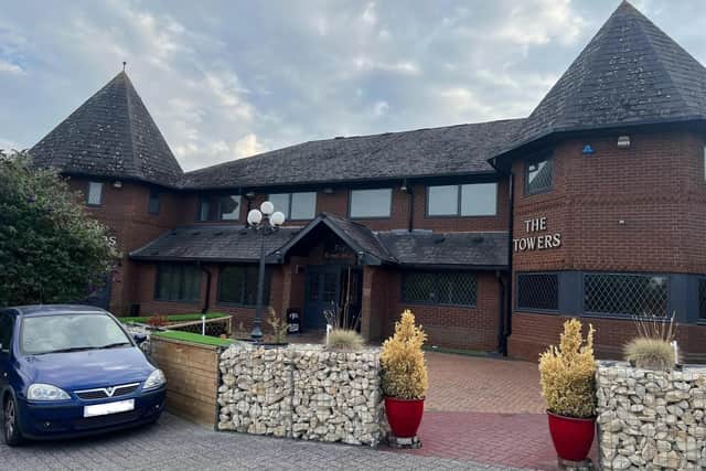 The Towers events venue on Botany Avenue, which sits close to the site but is not linked to the planning application.